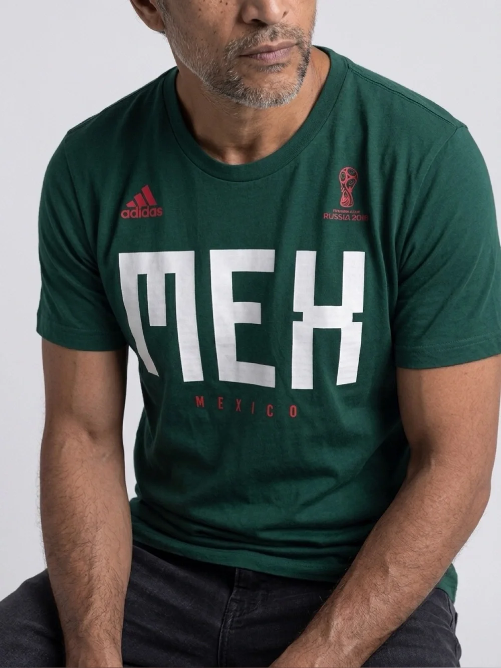 Adidas Mexico Tee FIFA World Cup Russia 2018 Size Medium